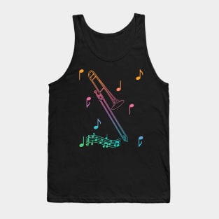 Musical Trombone Tank Top